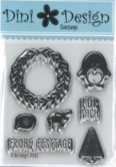 Clearstamps Frohe Festtage