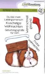 Clearstamps A6 - Guinea Pig 4