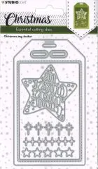 Studio Light Stanze Essentials Nr. 251 - christmas tag shaker