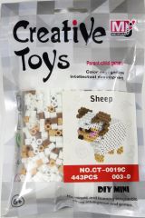 Creative Toys Bastelset Bügelperlen 3D - Schaf
