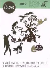 Sizzix Thinlits Stanze Set 10PK - Creeps