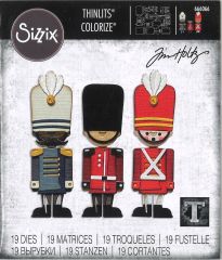 Sizzix Thinlits Stanze Set 19PK - Harvey, Colorize by Tim Holtz