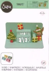 Sizzix Thinlits Stanze Set 19PK - Multi-Phrase Pop-Up