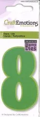 Impress Stanp Die - Stanze Ziffer 8
