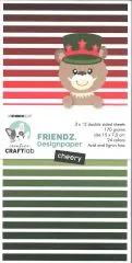 StudioLight Paper Pad Friendz Nr. 66 - Cherry
