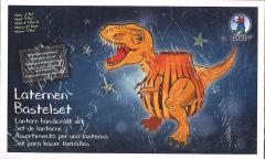Laternen-Bastelset Motiv T-Rex Dino