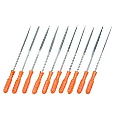 Feilen-Set mit Plastikgriff, fein