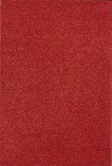 Glitzer-Moosgummi rot