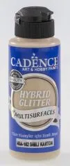 Cadence Hybrid Glitter Acrylic Paint - cardboard-brown