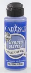 Cadence Hybrid Glitter Acrylic Paint - gold-midnight blue