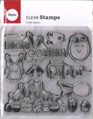 Clear Stamps - Frohe Ostern