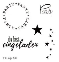 Dini Design Clearstamps Party