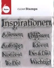Rayher Clear Stamps Allgemein