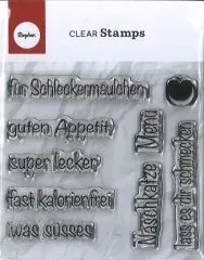 Rayher Clear Stamps Schleckerm�ulchen