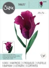 Sizzix Thinlits Die Set 5PK - Fringed Tulip