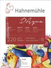 DAqua Aquarellblock 220g/qm 24x32cm