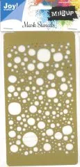 Schablone Bubbles