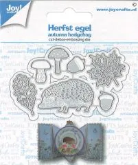 Stanze Herbst Igel