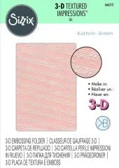 Sizzix 3-D Textured Impressions Embossing Folder - Musical Notes by Kath Breen