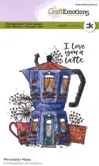 Clearstamps A6 - Percolator Plaza