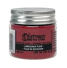 Tim Holtz Distress Embossing Glaze - lumberjack plaid