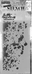 Tim Holtz Layered Stencil 4.125X8.5 - Grime