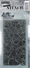 Tim Holtz Layered Stencil 4.125X8.5 - Doodle