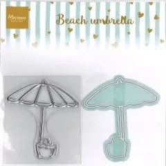 Marianne Design Clear Stamps & Dies - Sonnenschirm Beach Umbrella