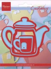 Marianne Design CreaTables - Teekanne & Glas