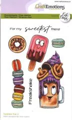 Craft Emotions Clearstamps A6 - Summer Fun 2