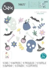 Sizzix Thinlits Die Set 15PK Spooky Icons by Lisa Jones