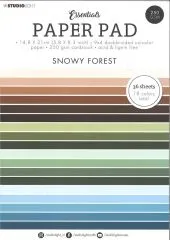 Studio Light Paper Pad Essentials Nr. 98 - snowy forest