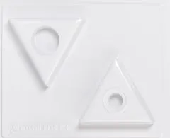 Gie�form Kerzenhalter Dreieck