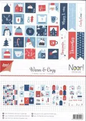 Joy! Crafts Papierset Warm & Cozy
