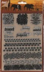 Joy! Crafts Clearstamps - Tierspuren