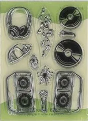 LeCrea Clearstamp - DJ dance party