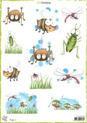 CraftEmotions Decoupage B�gen Bugs 2