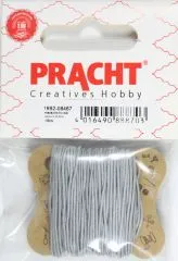 elastische Kordel 0,8mm grau