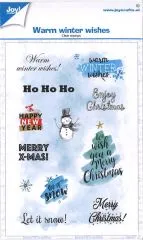 Joy! Crafts Clearstamp A6 - Warm winter wishes