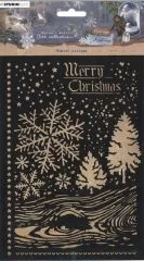 StudioLight Schablone Vintage Christmas Nr. 241