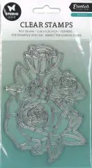 Studio Light Clear Stamp Rose