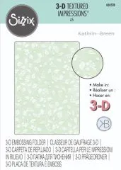Sizzix 3D Textured Impressions A5 Embossing Folder - Snowberry by Kath Breen