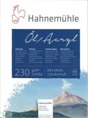 Hahnem�hle �l / Acryl 230g/qm 18cm x 24cm