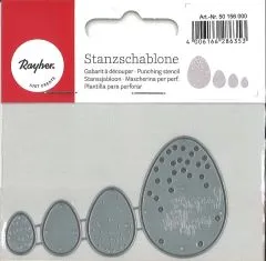Stanzschablone Osterhase