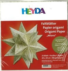 Heyda Faltblätter Origami Papier Milano