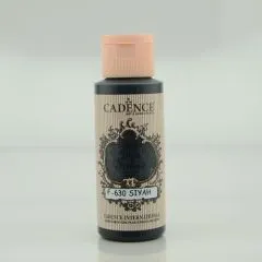 Cadence Stoffmalfarbe 59ml schwarz
