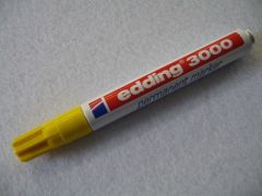 Edding 3000 Permanent Marker ~1,5 - 3 mm gelb