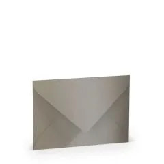 Umschlag B6 taupe metallic