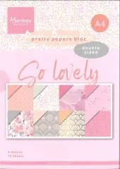 Marianne Design Paperpad So lovely