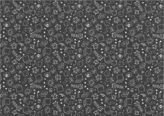 Motiv-Fotokarton 300g/qm 49,5x68cm Back to school Motiv 01